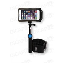 Set Wasserdichte Outdoor Handyhülle + Bluetooth Selfie Stick - DiCAPac Action DARS-C2
