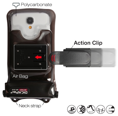 DiCAPac Action Clip bracket